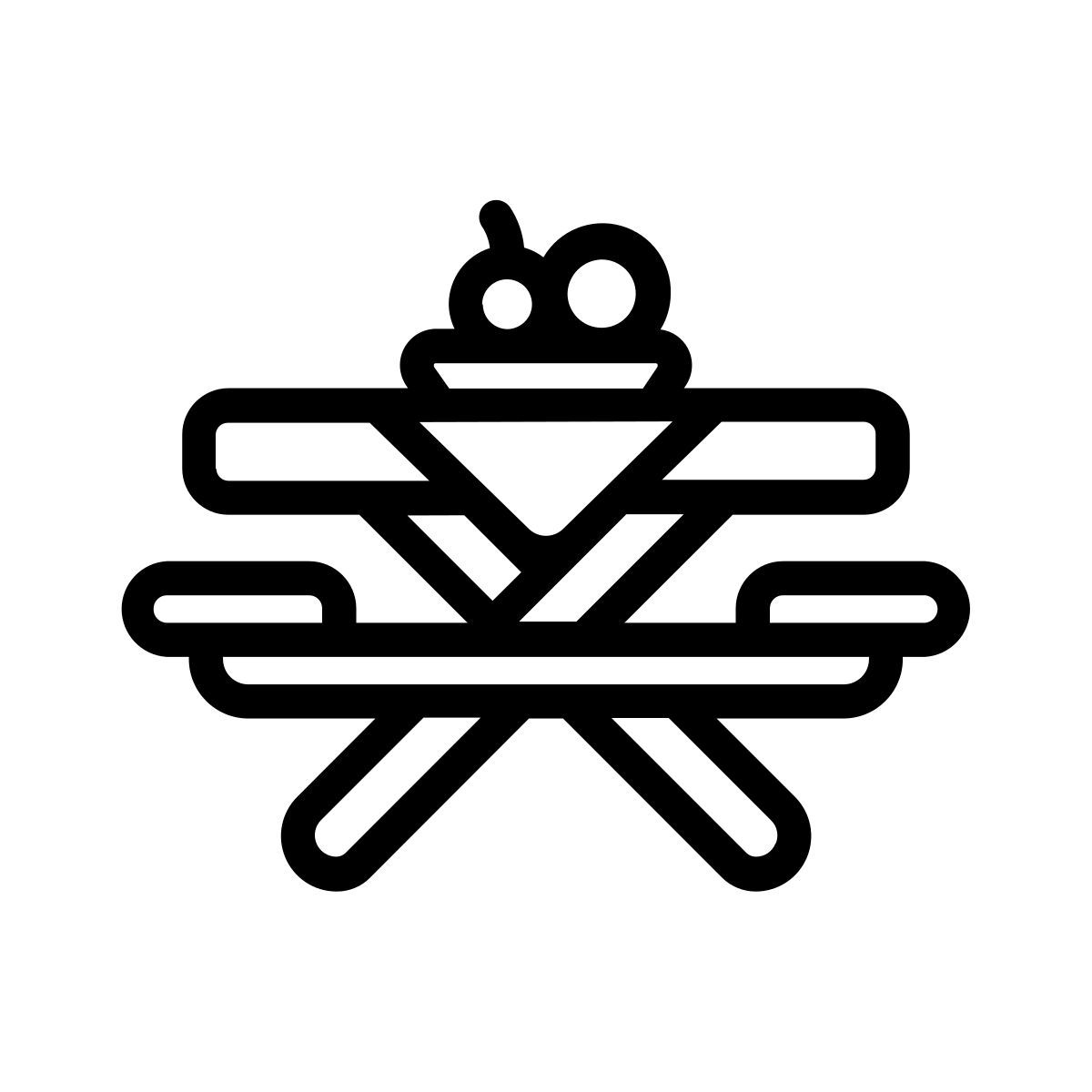 picnic table icon