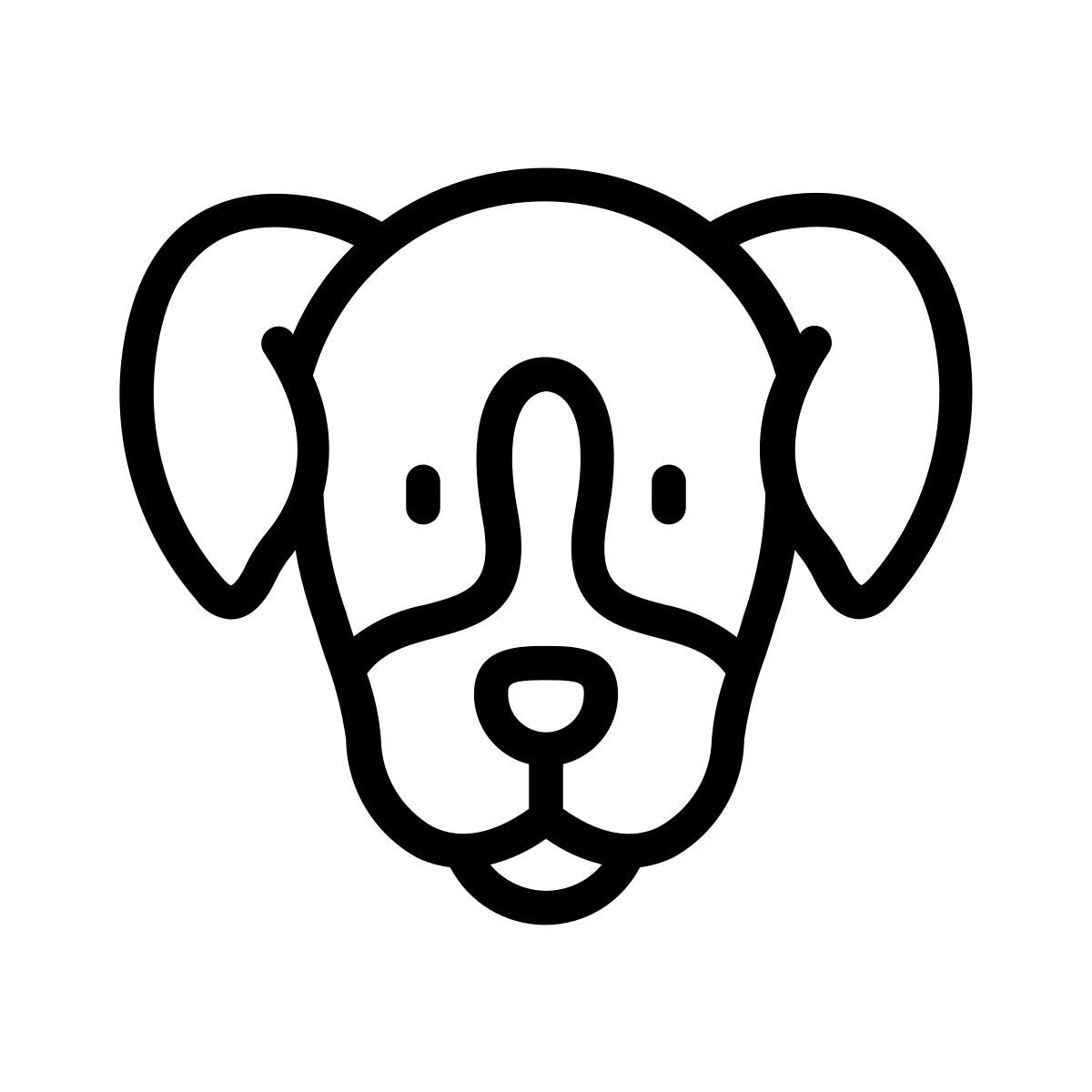 bernese mountain icon