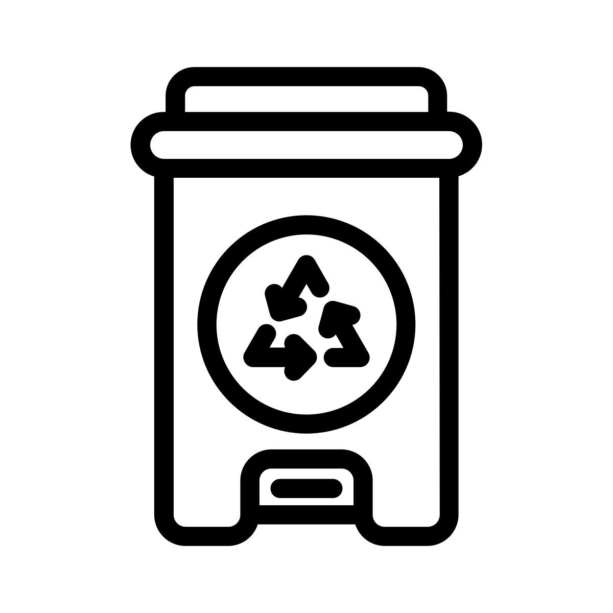 trash bin icon