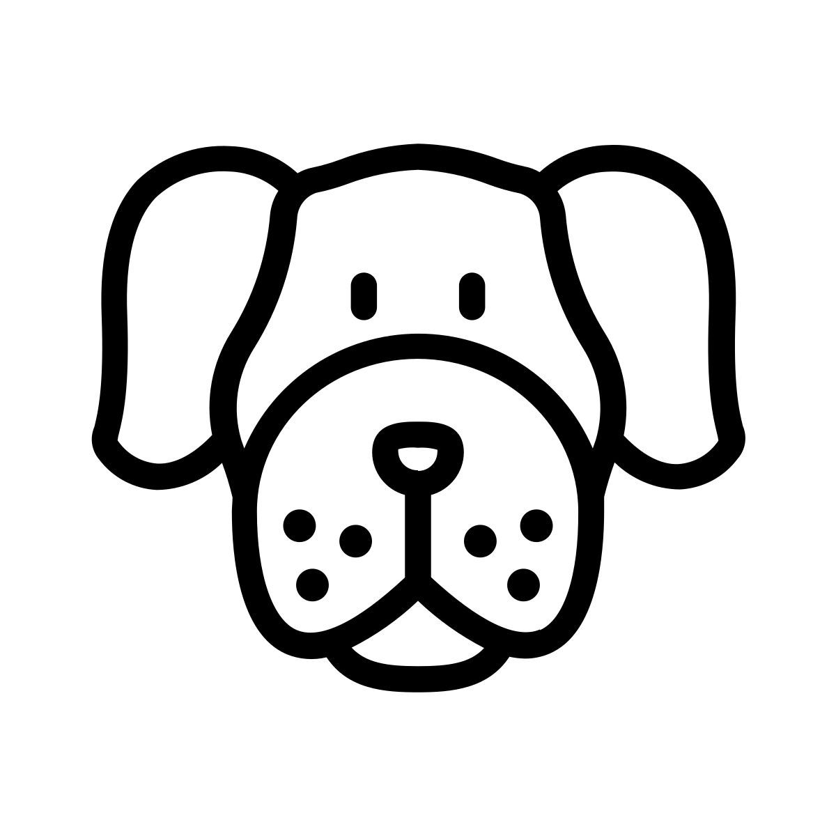 boxer dog icon