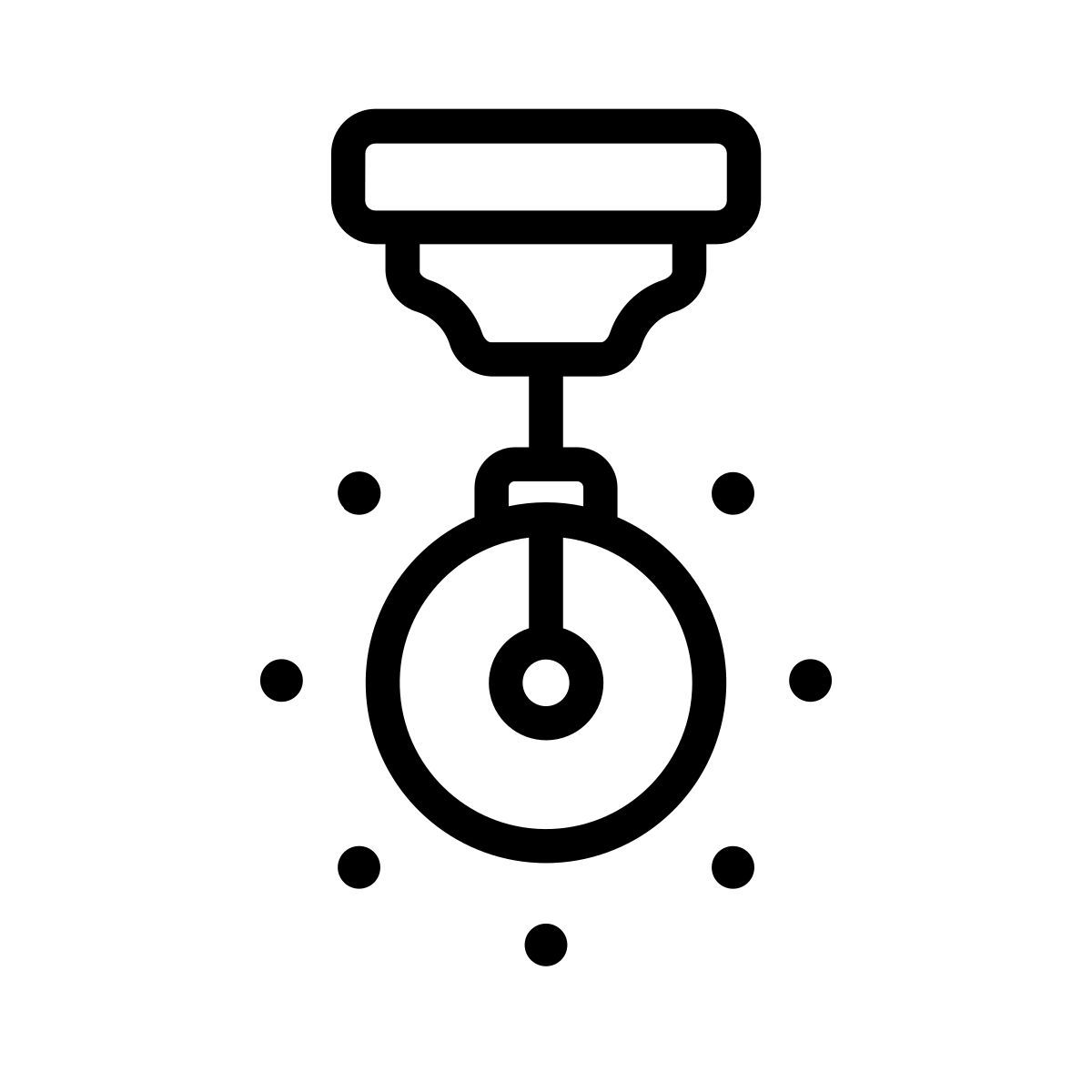 luminária de teto icon