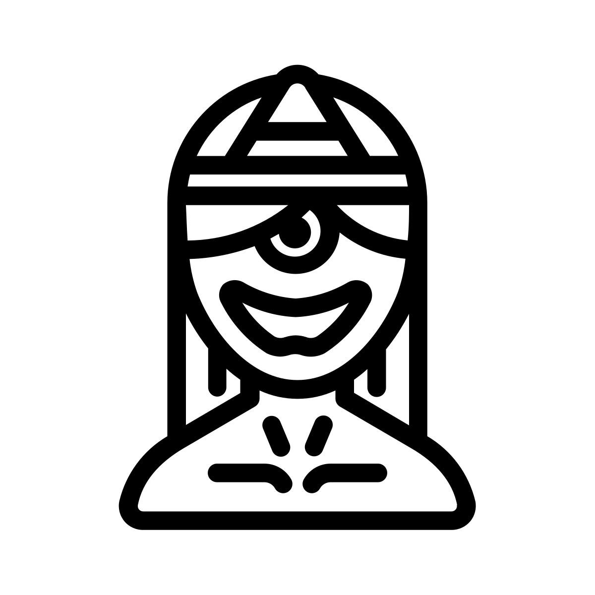 halloween costume icon