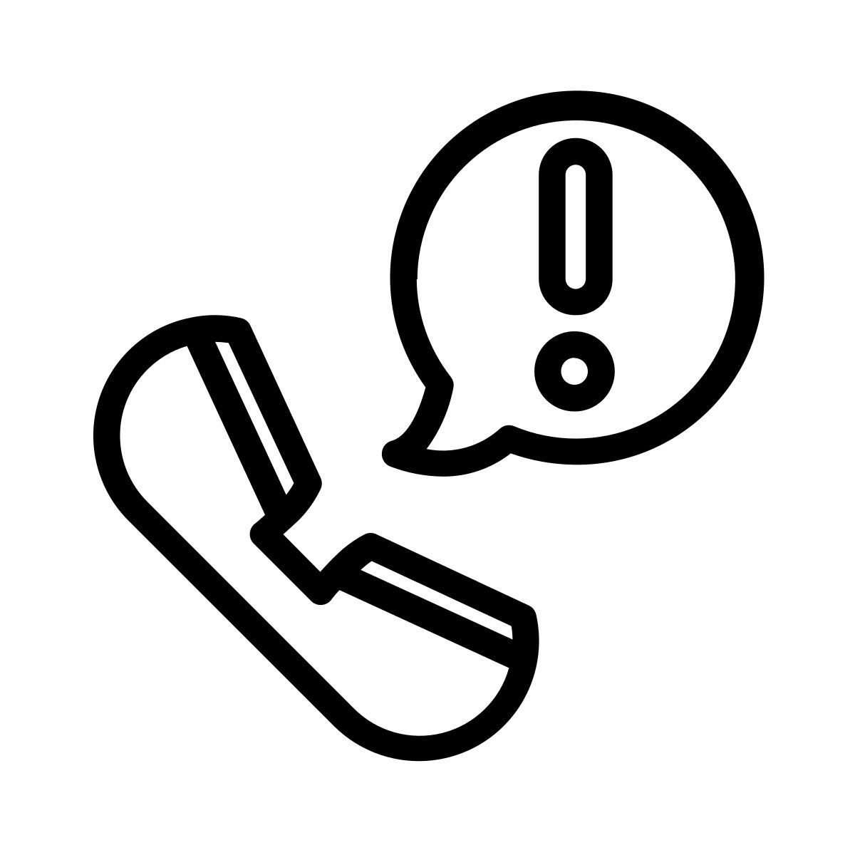 telefono disconnesso icon