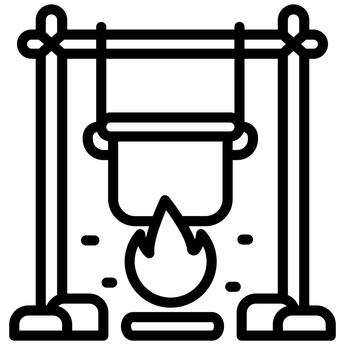 outdoor cooking icon