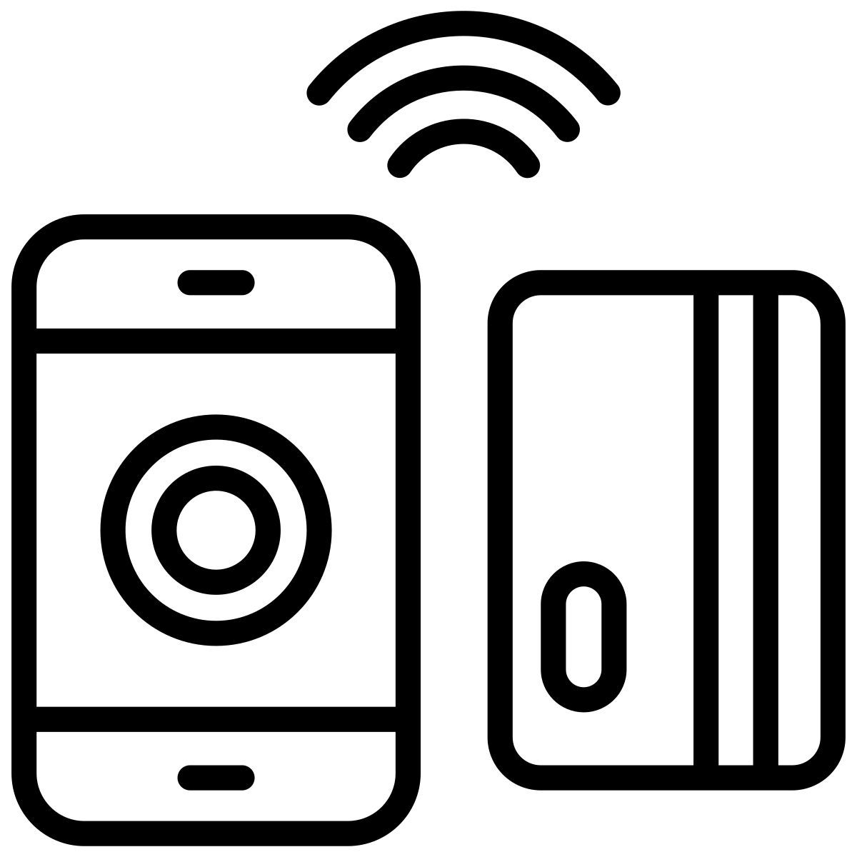 contactless payment icon