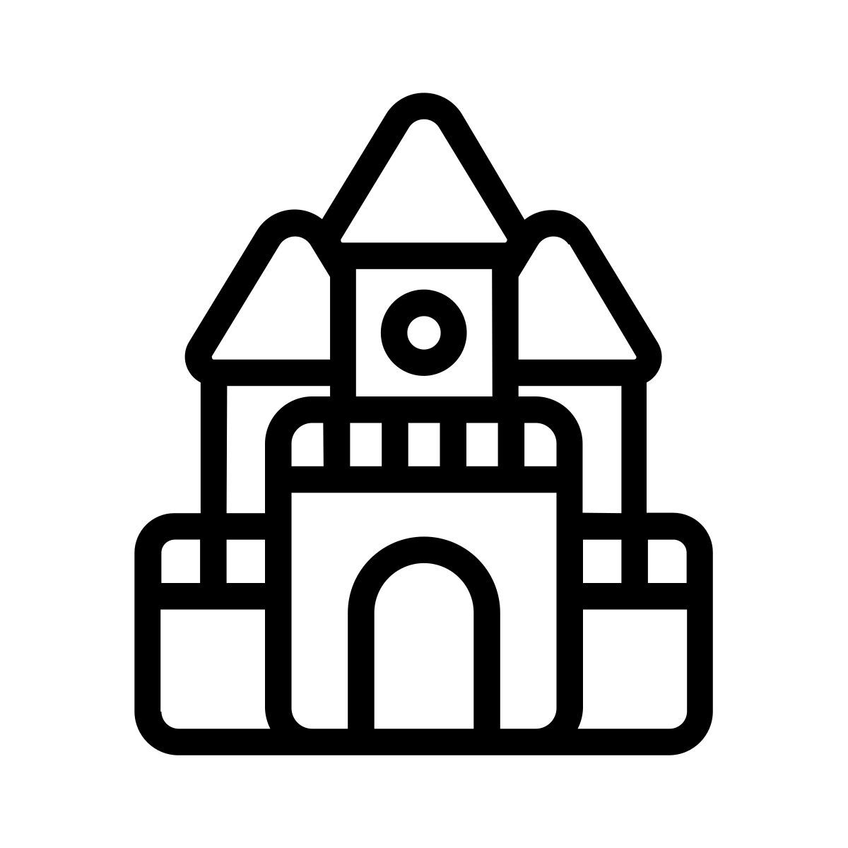 toy castle icon