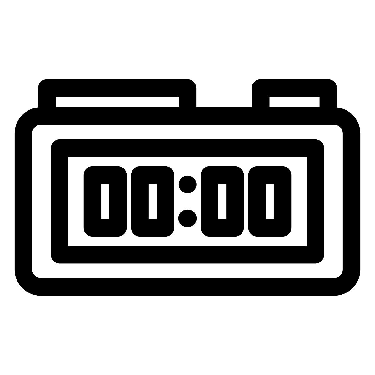 orologio digitale icon