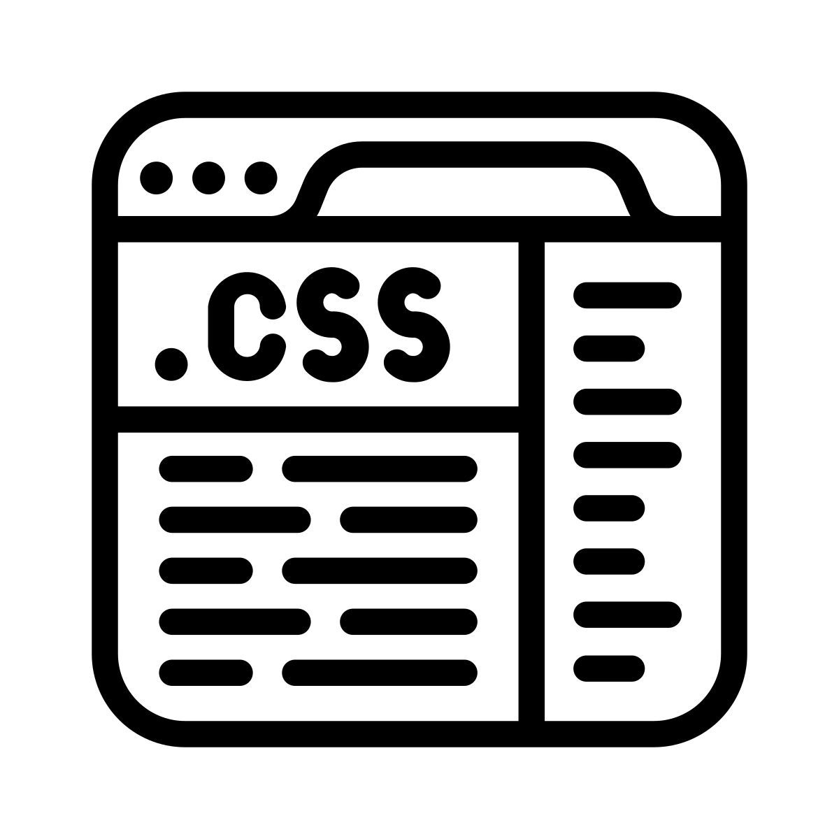 css icon