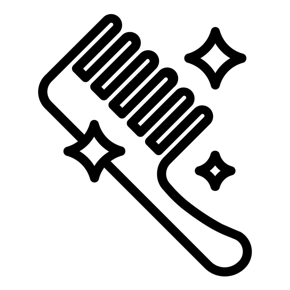 梳 icon