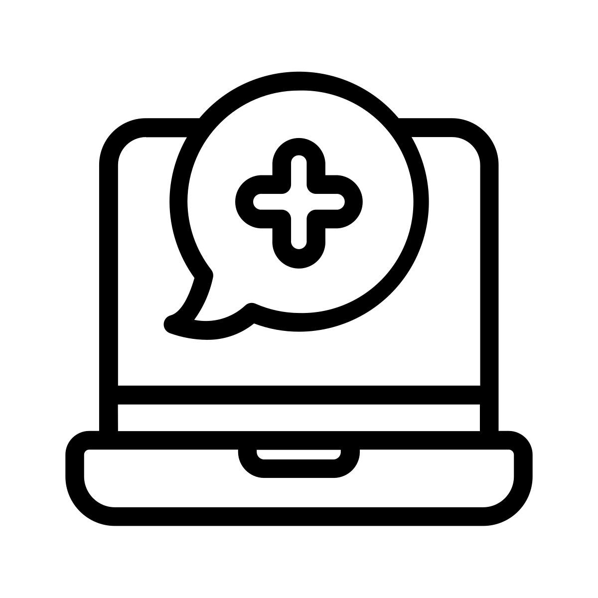 online medical consultation icon