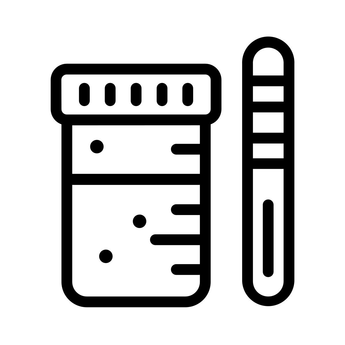 urine sample icon