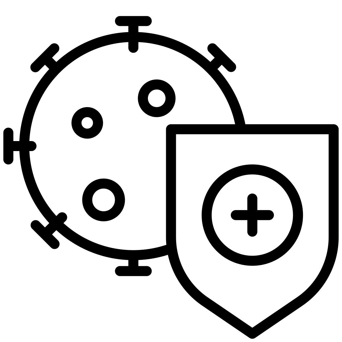 covid protection icon