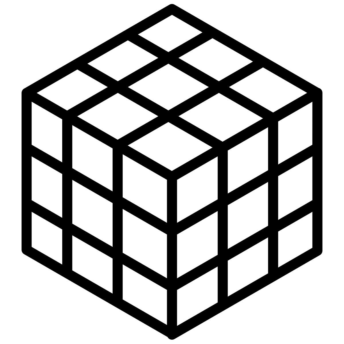rubiks cube icon