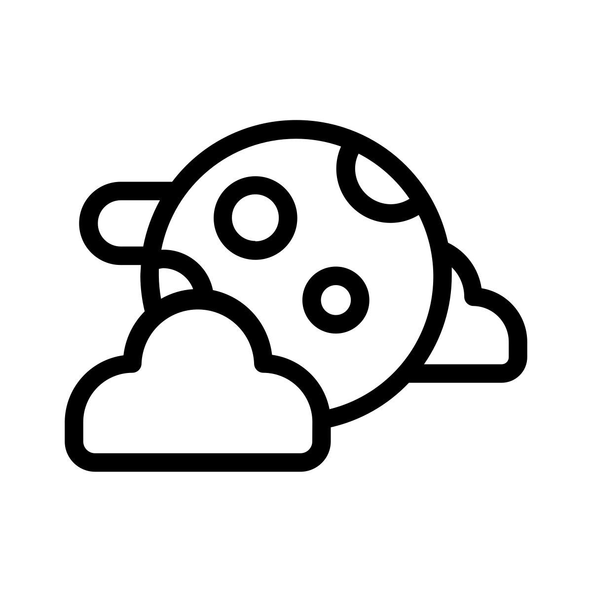 full moon icon