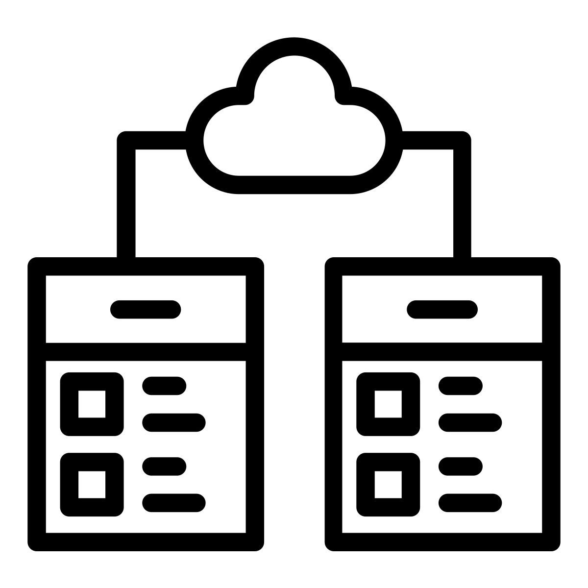 cloud databases icon
