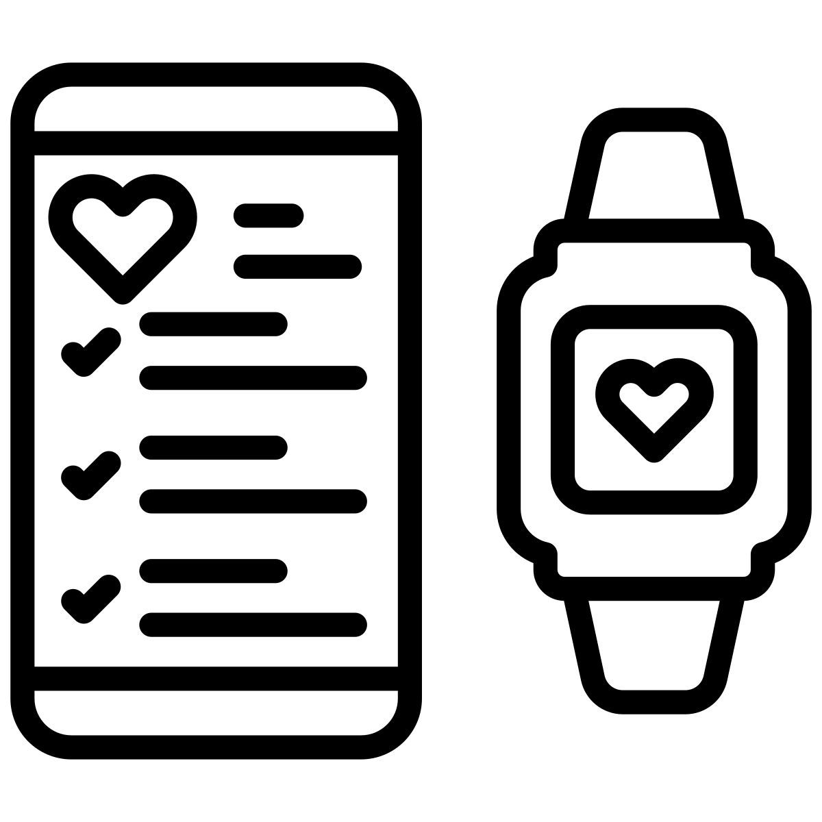application pour montre connectée icon