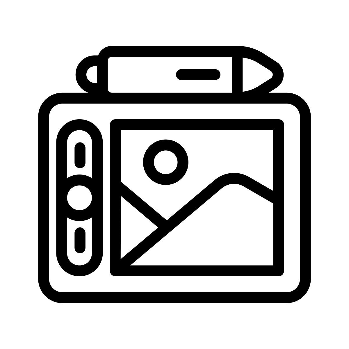 drawing tablet icon