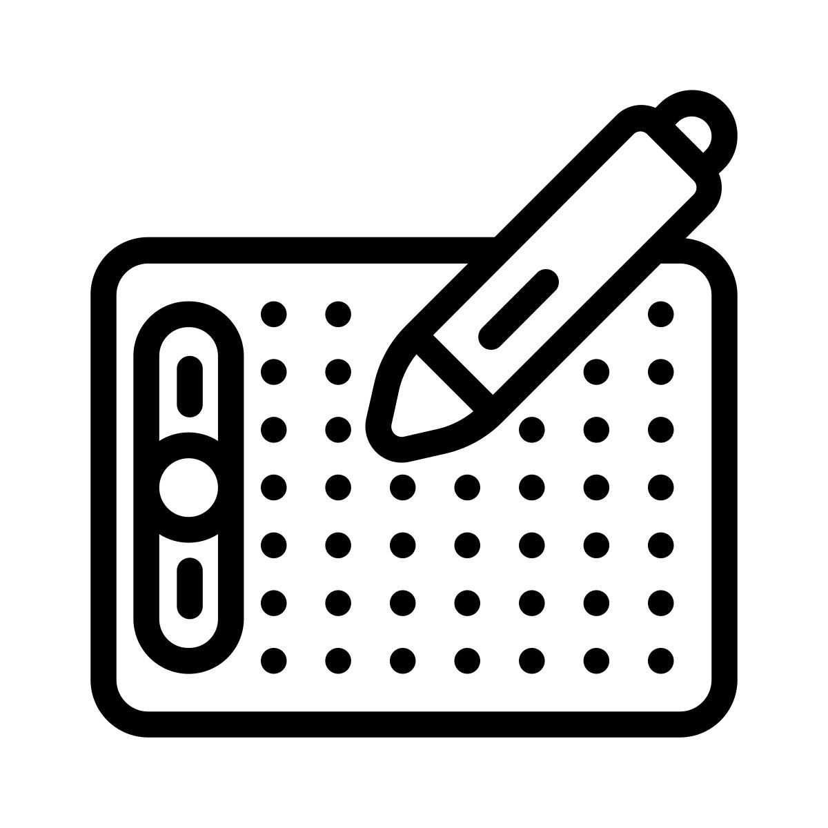 drawing tablet icon