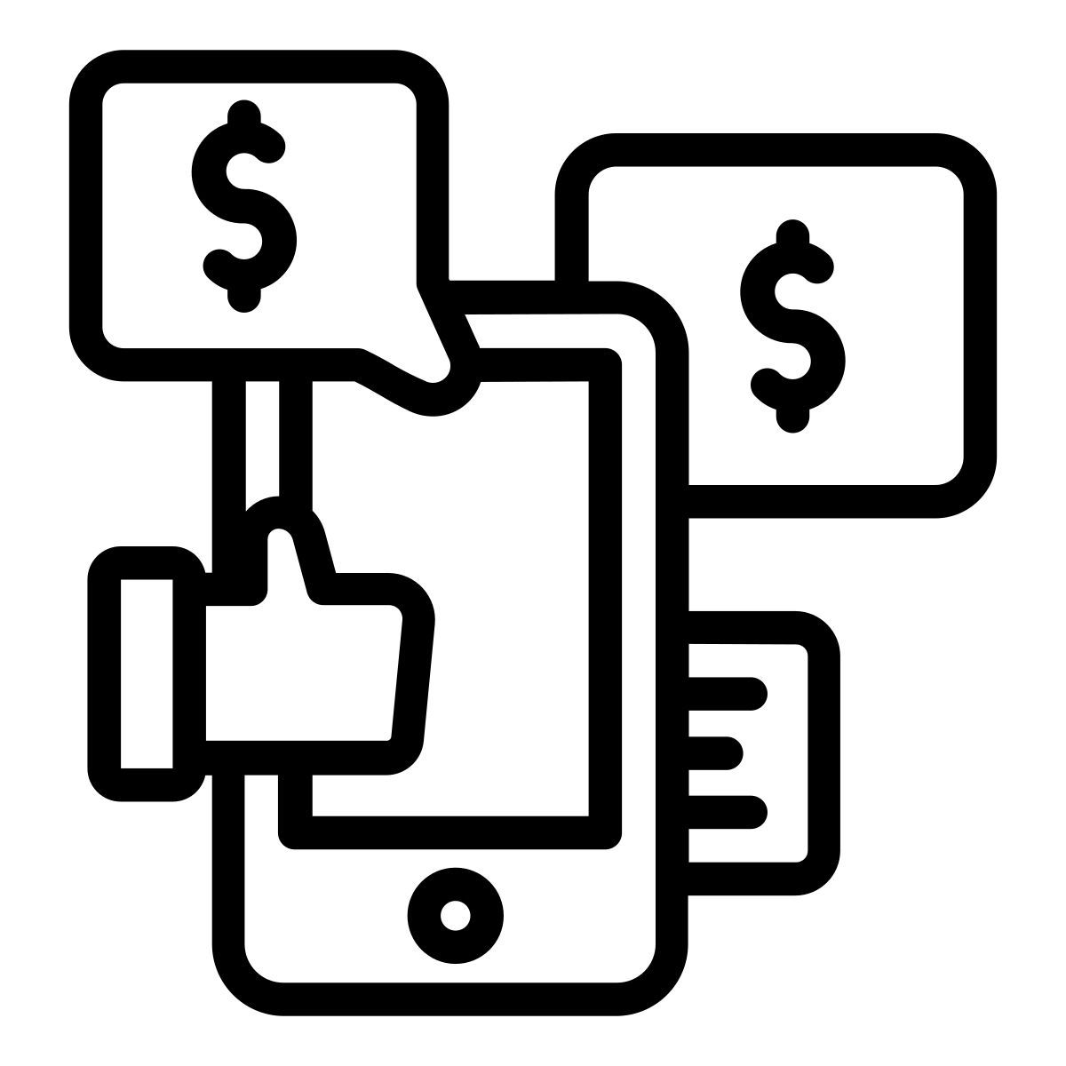 social media reaction icon