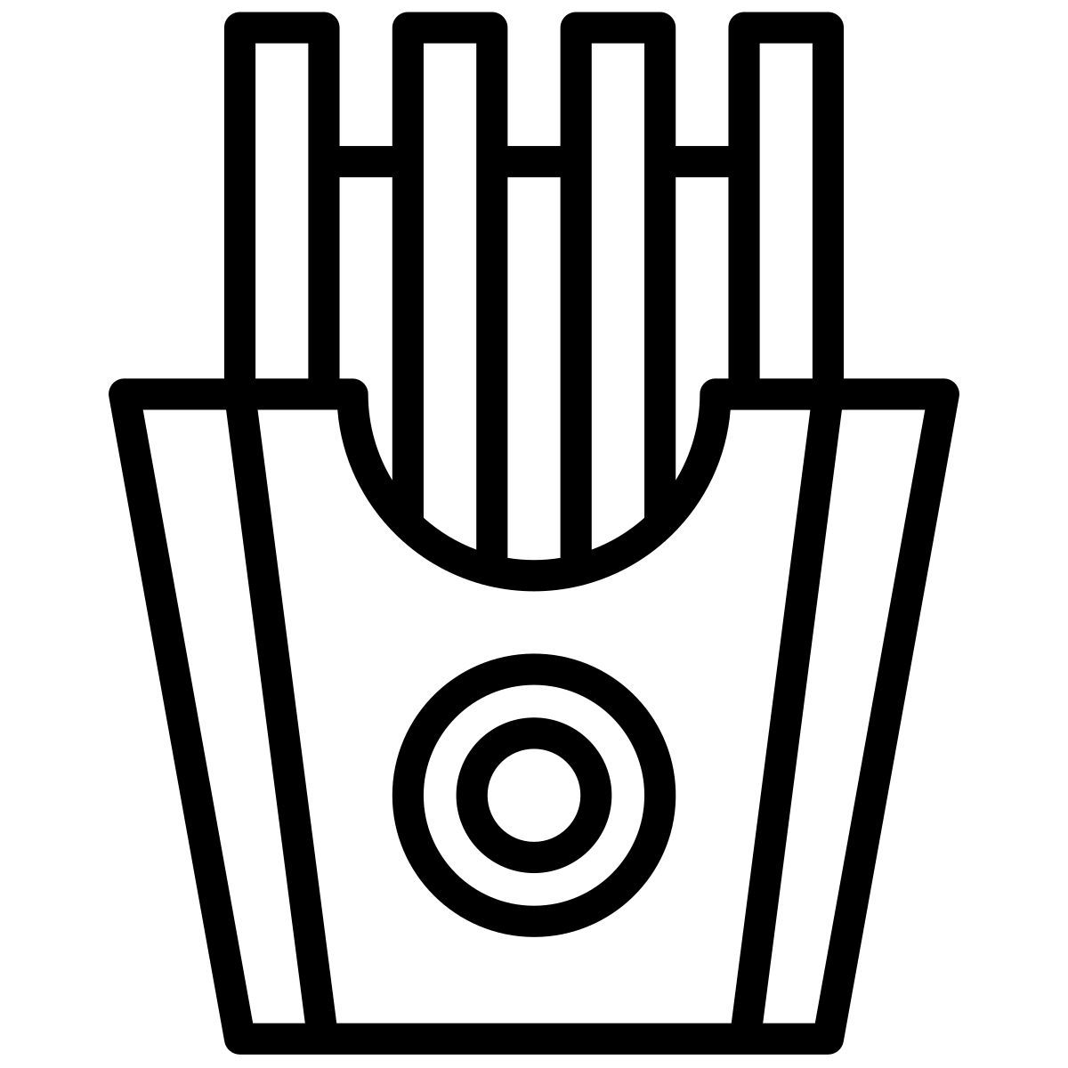 french fries icon
