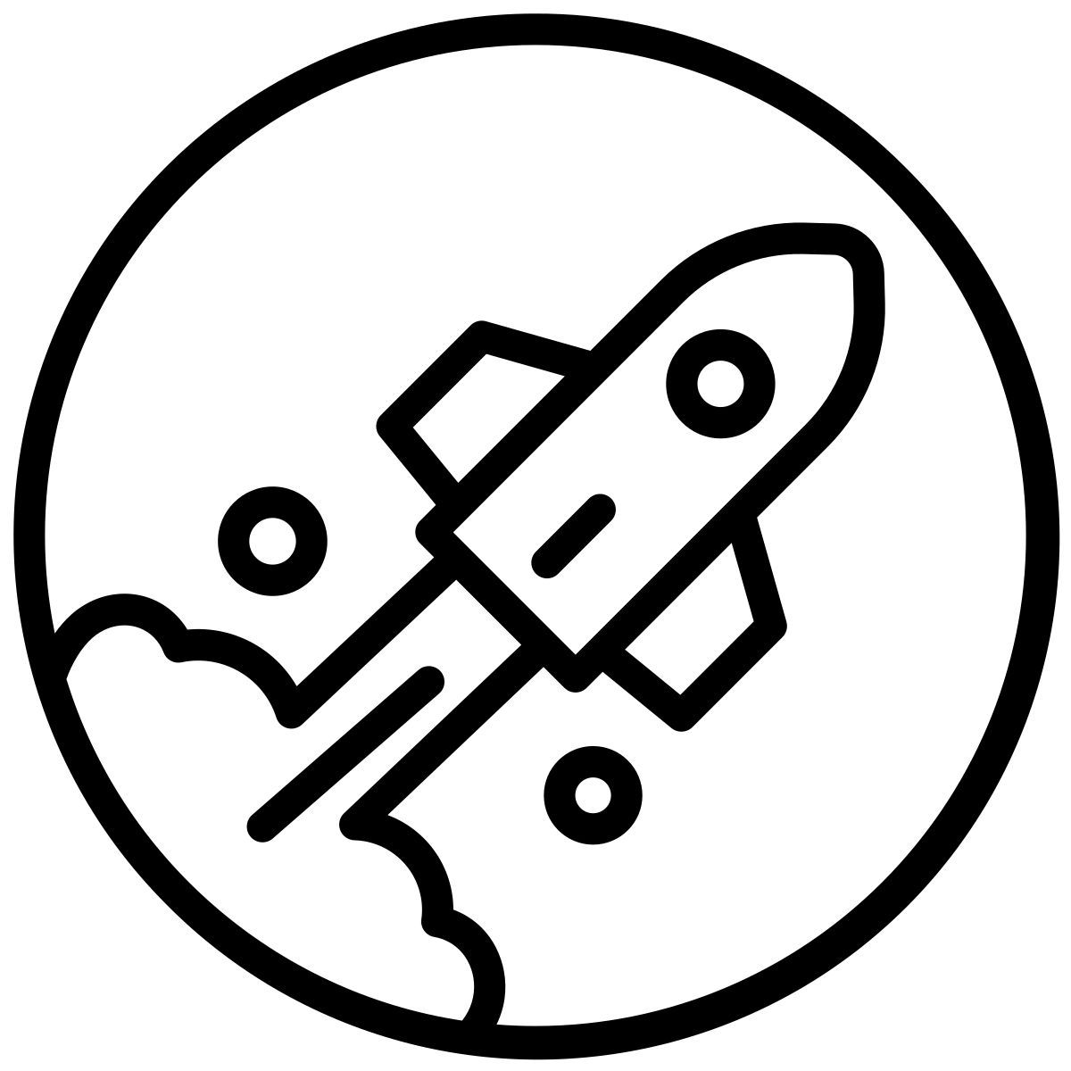 rocket launch icon