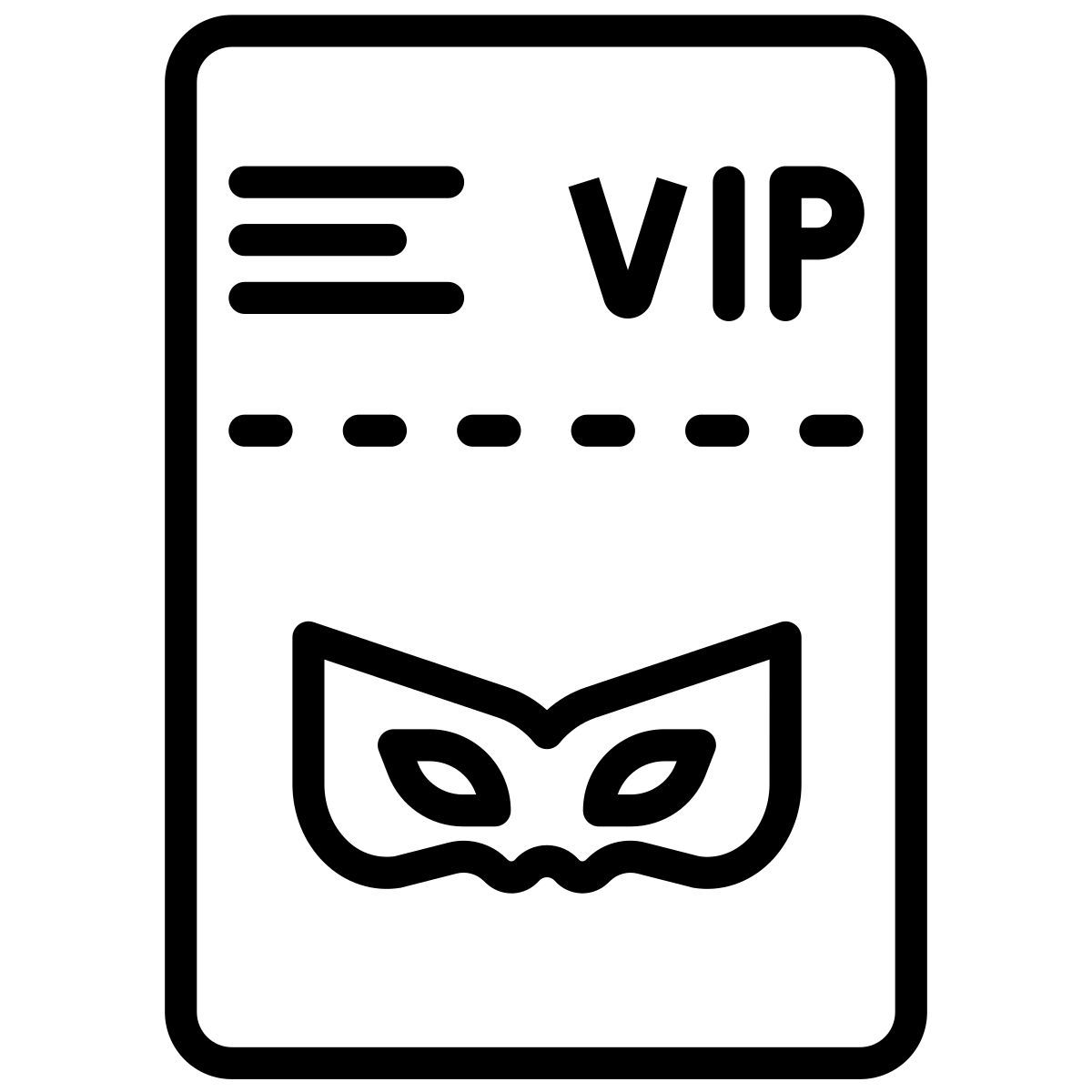 vip ticket icon