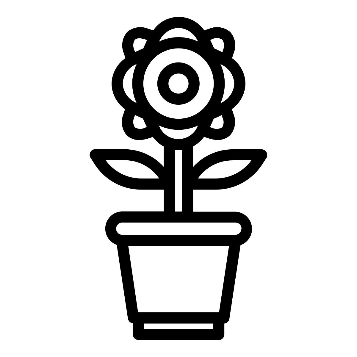 potted flower icon
