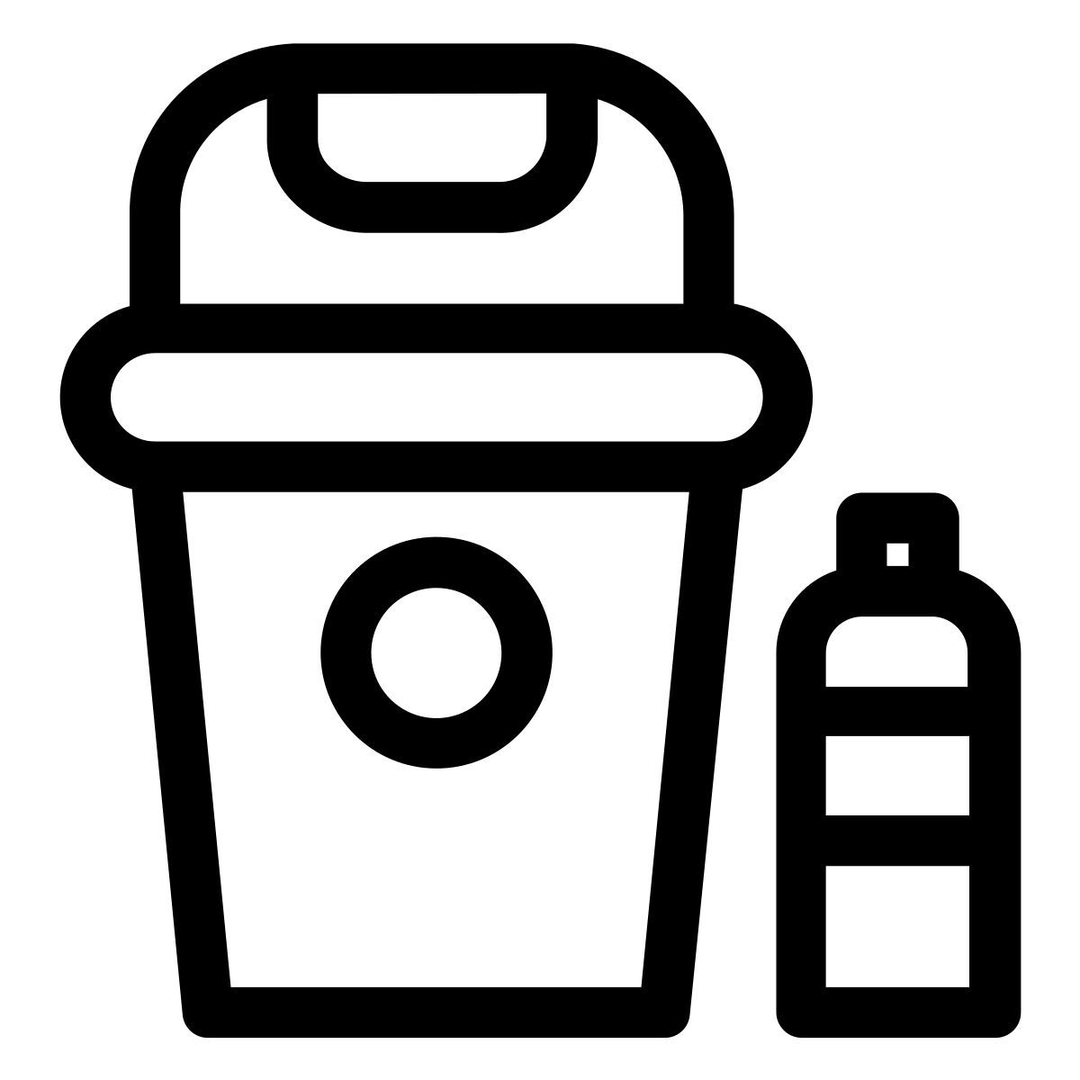 garbage bin icon