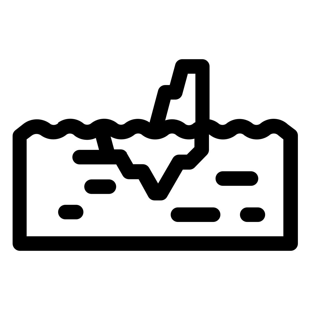 scioglimento del ghiaccio icon