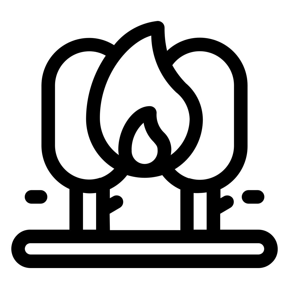 waldbrand icon