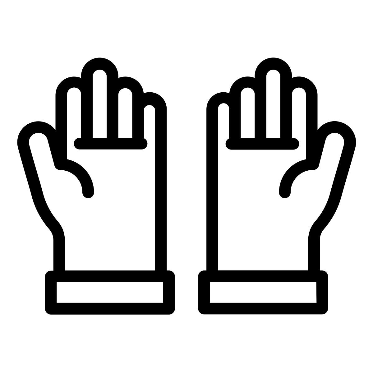 rubber gloves icon