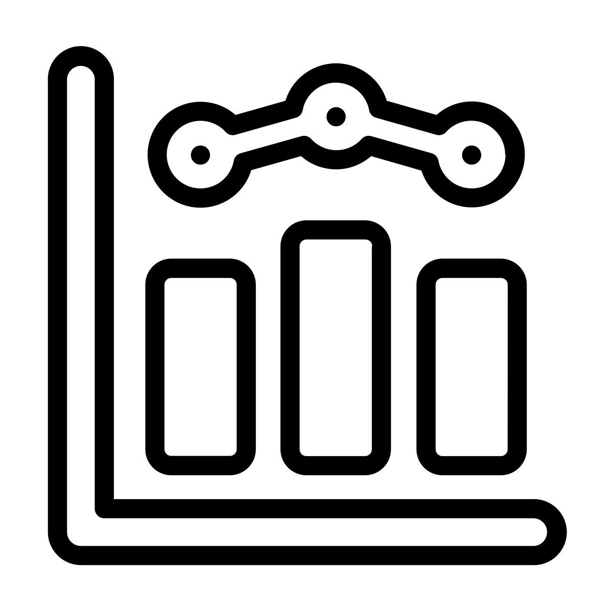 bar chart icon
