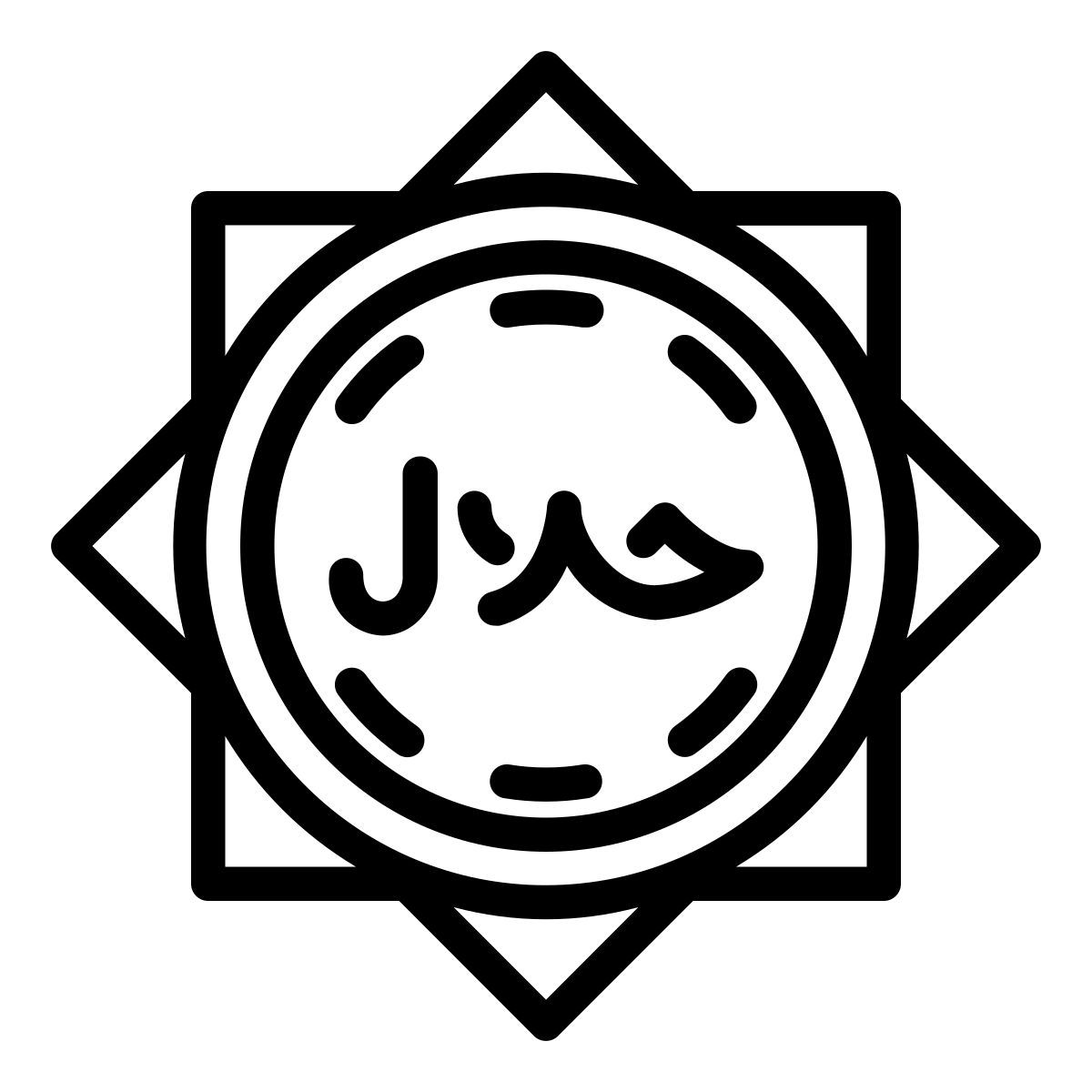halal sign icon