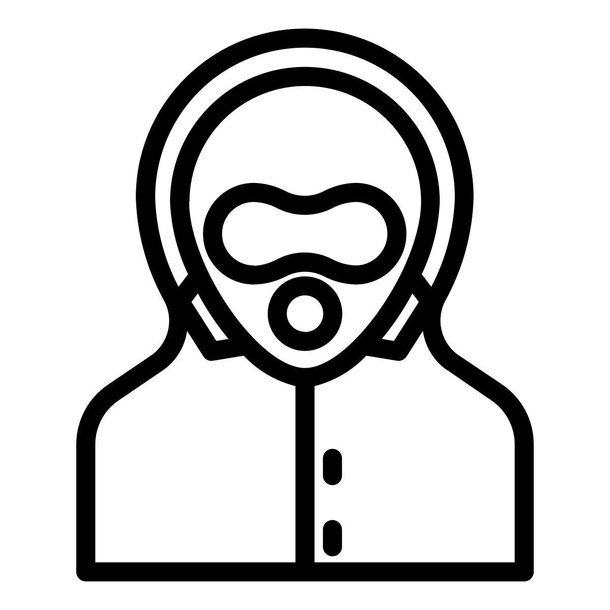 hazmat suit icon