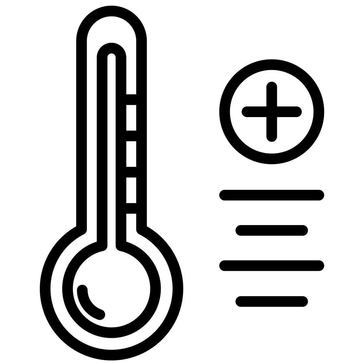 hot temperature icon