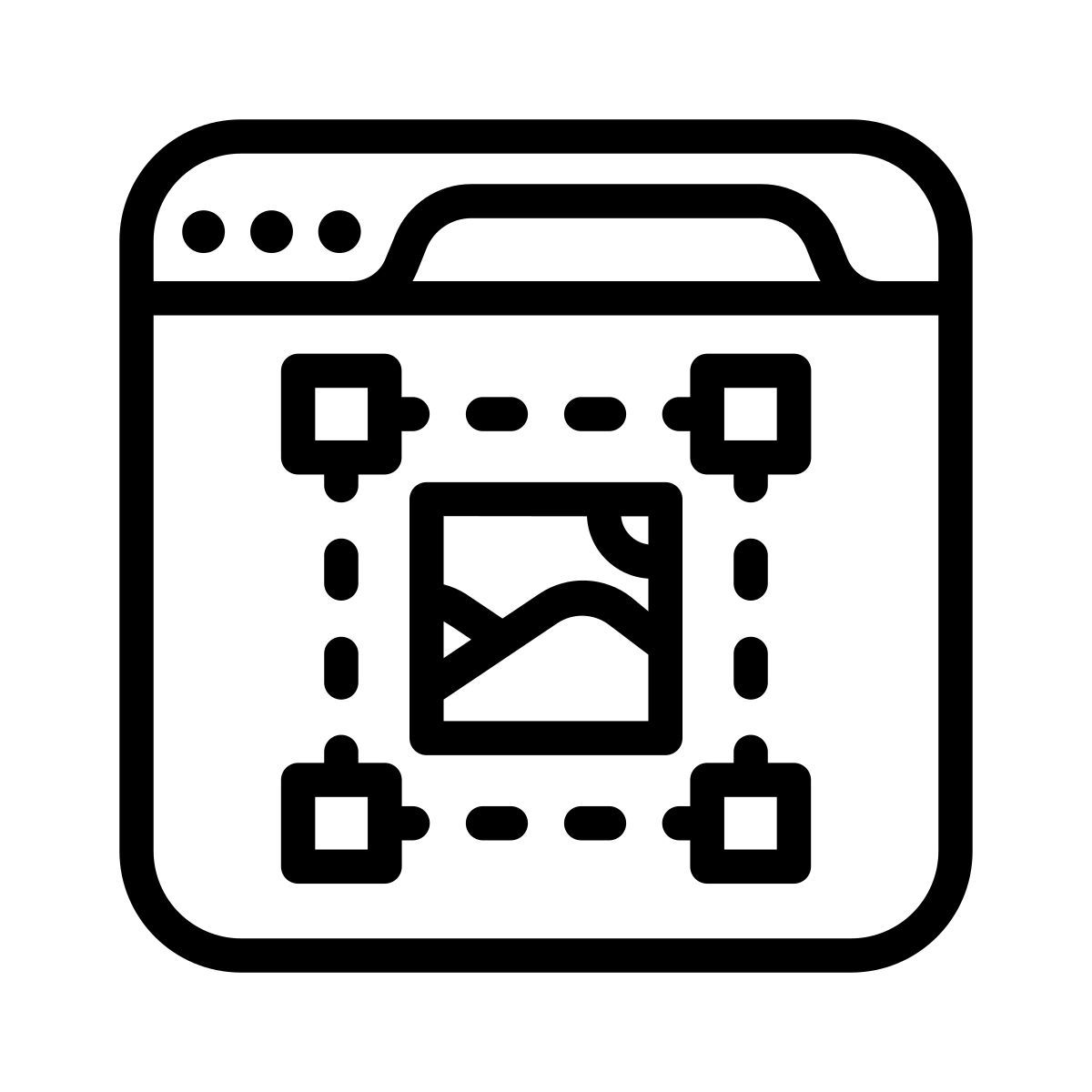 canal mosaico icon