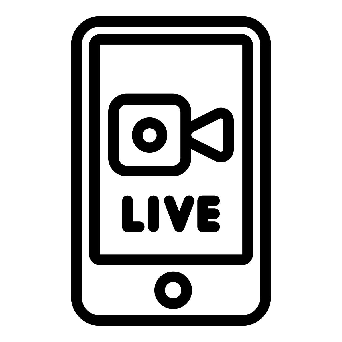 live video icon