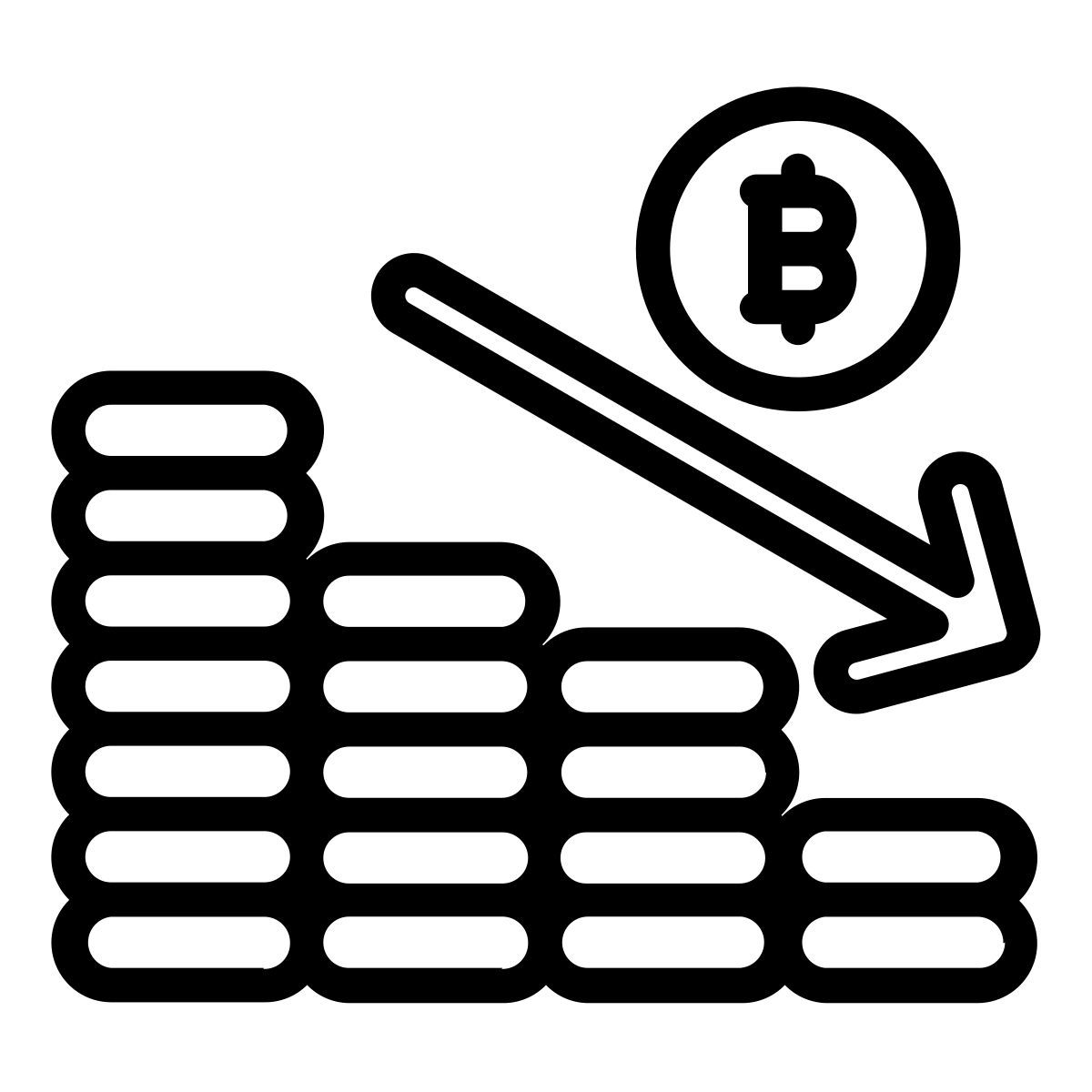 financial loss icon