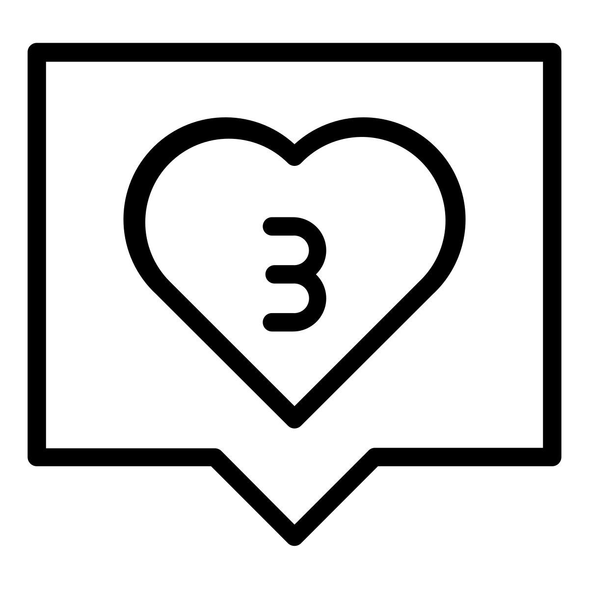 like gefüllt icon