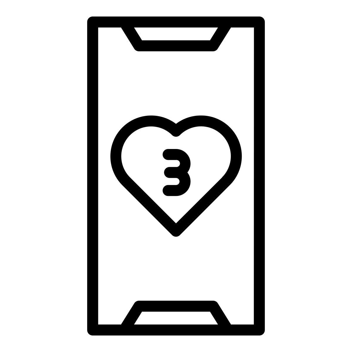 like gefüllt icon