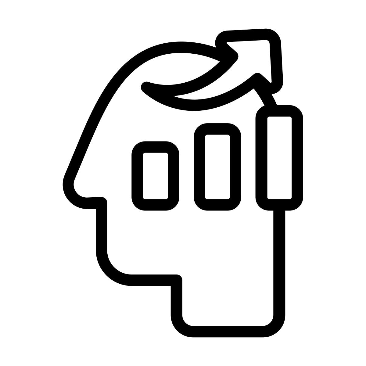 motivated employee icon
