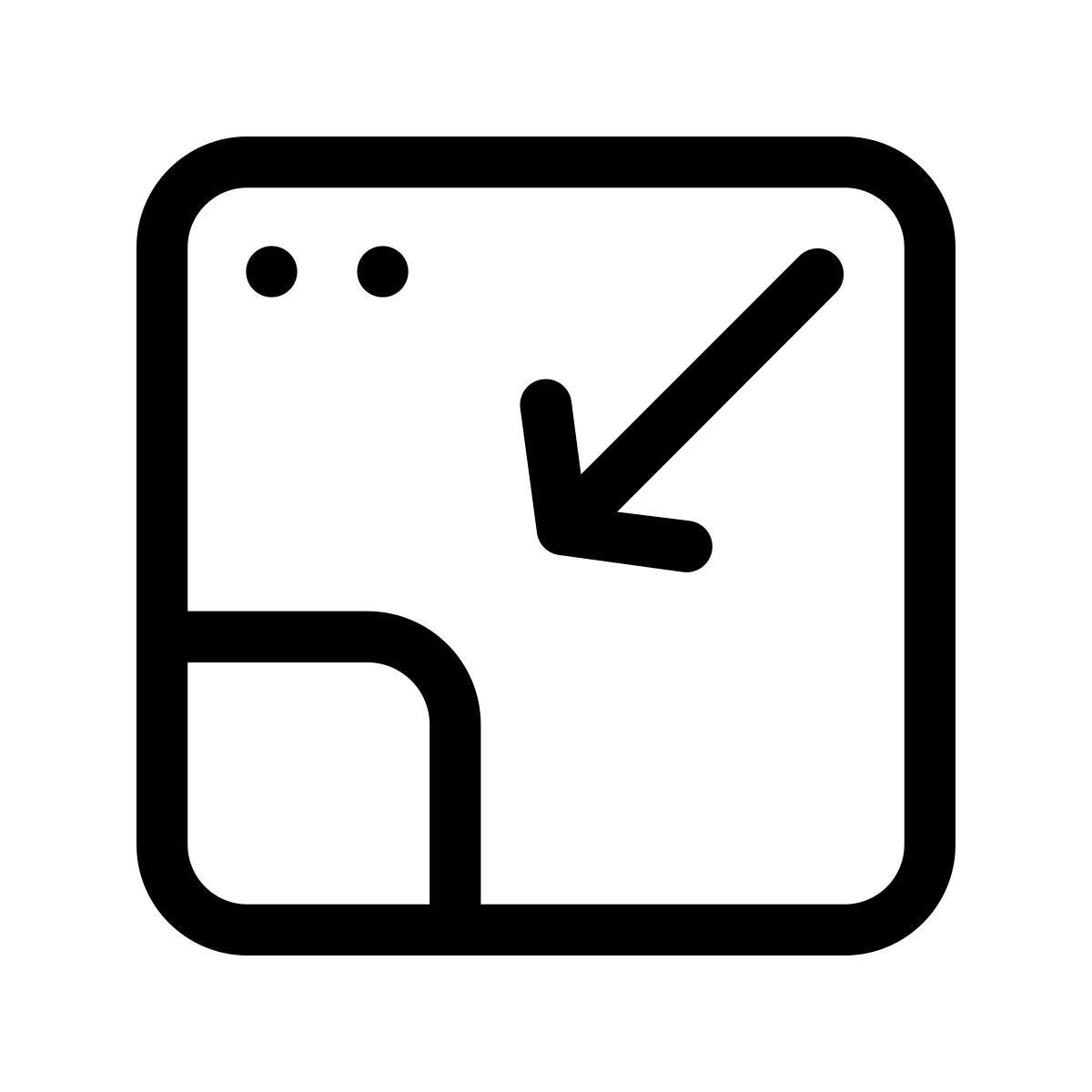 minimize icon