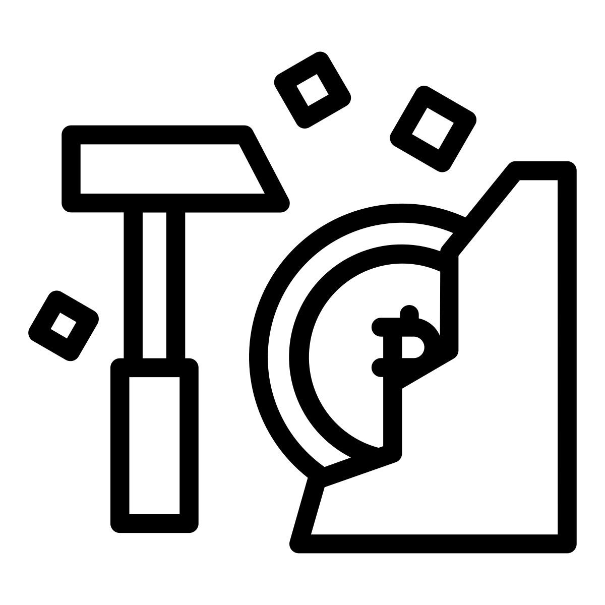 bitcoin mining icon