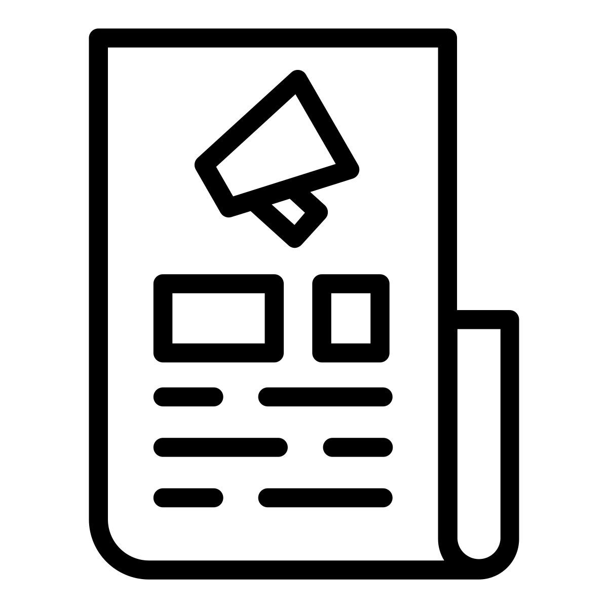 newspaper icon
