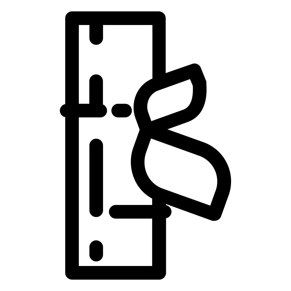 pflanze in der sonne icon