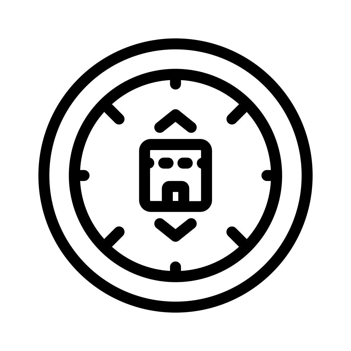 qibla direction icon