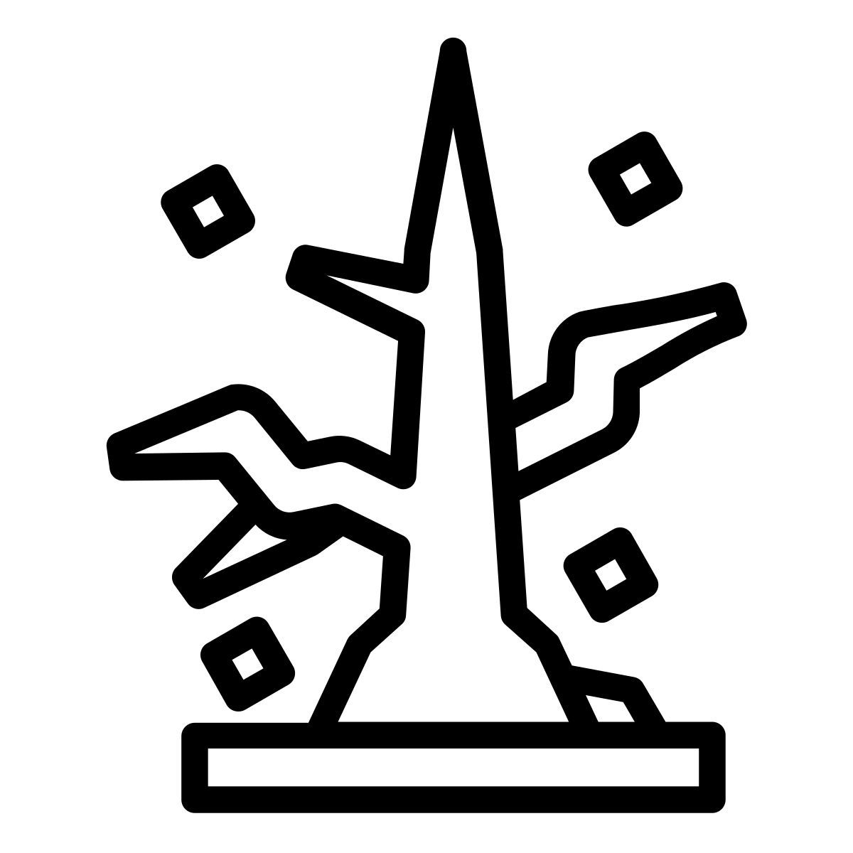 radiation icon