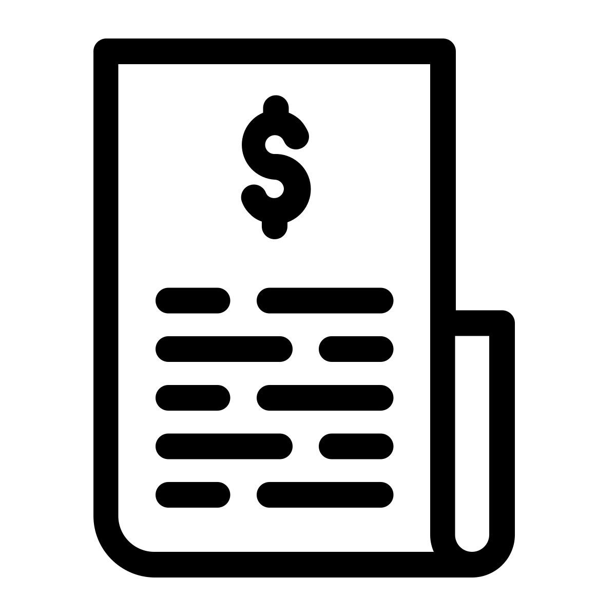 receipt icon