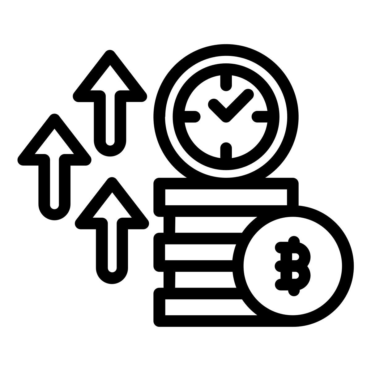 financial growth icon