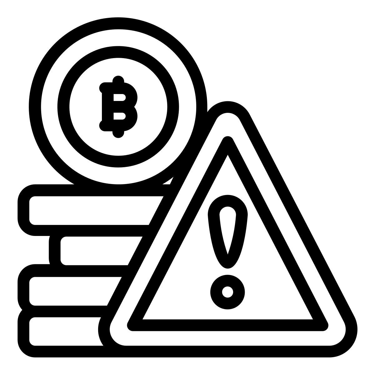 financial risk icon